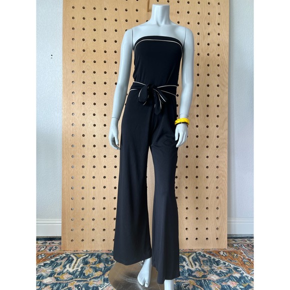 1990s strapless jumpsuit - Picture 1 of 3